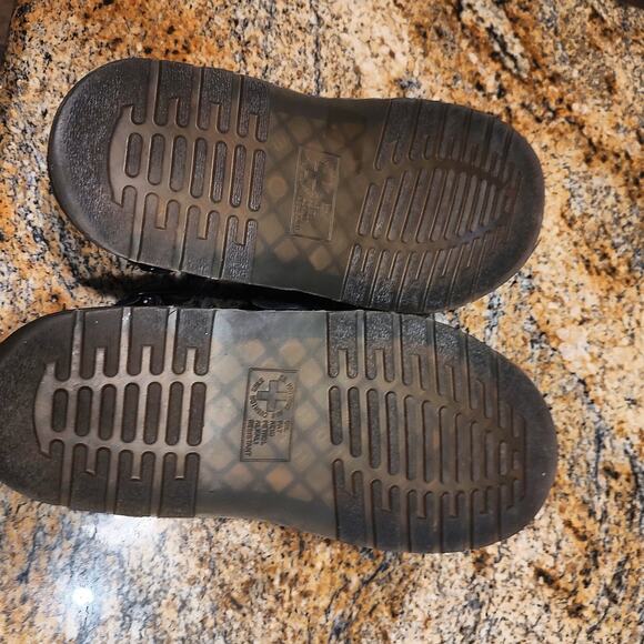 Dr. Martens Jorge Mules Smiley Face Black Mens Sandals Shoes US 12 main image 4